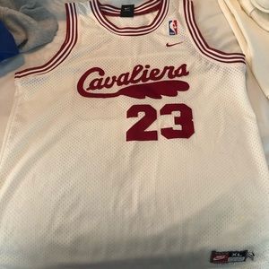VINTAGE LEBRON JAMES CAVALIERS JERSEY